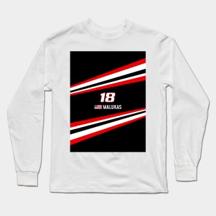 IndyCar 2023 - #18 Malukas Long Sleeve T-Shirt